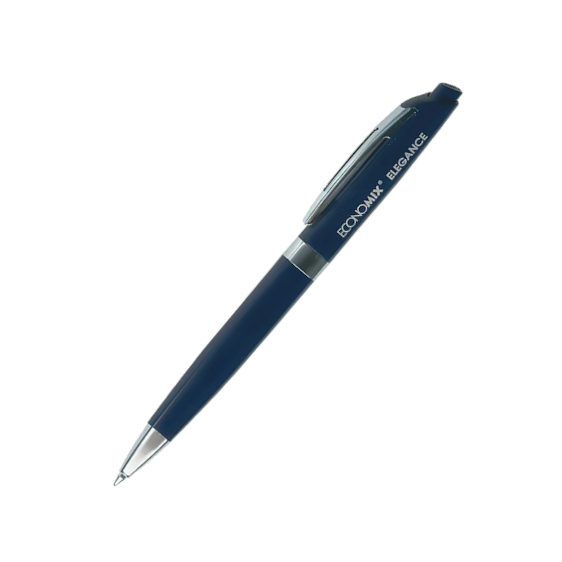 Ручка кулькова ECONOMIX (E10130) ELEGANS, автоматична, чорнила сині